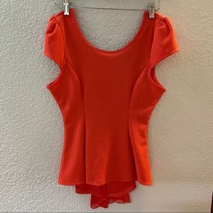 La Vie 89 Plunge Back Top - Size XL